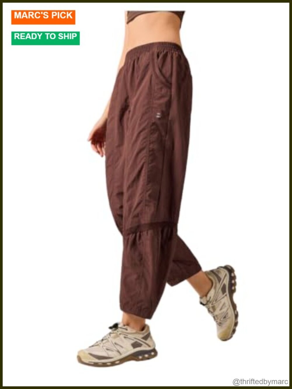 Baggy Athletic Track Pants Women Hiking Pants with Pockets Loose Fit